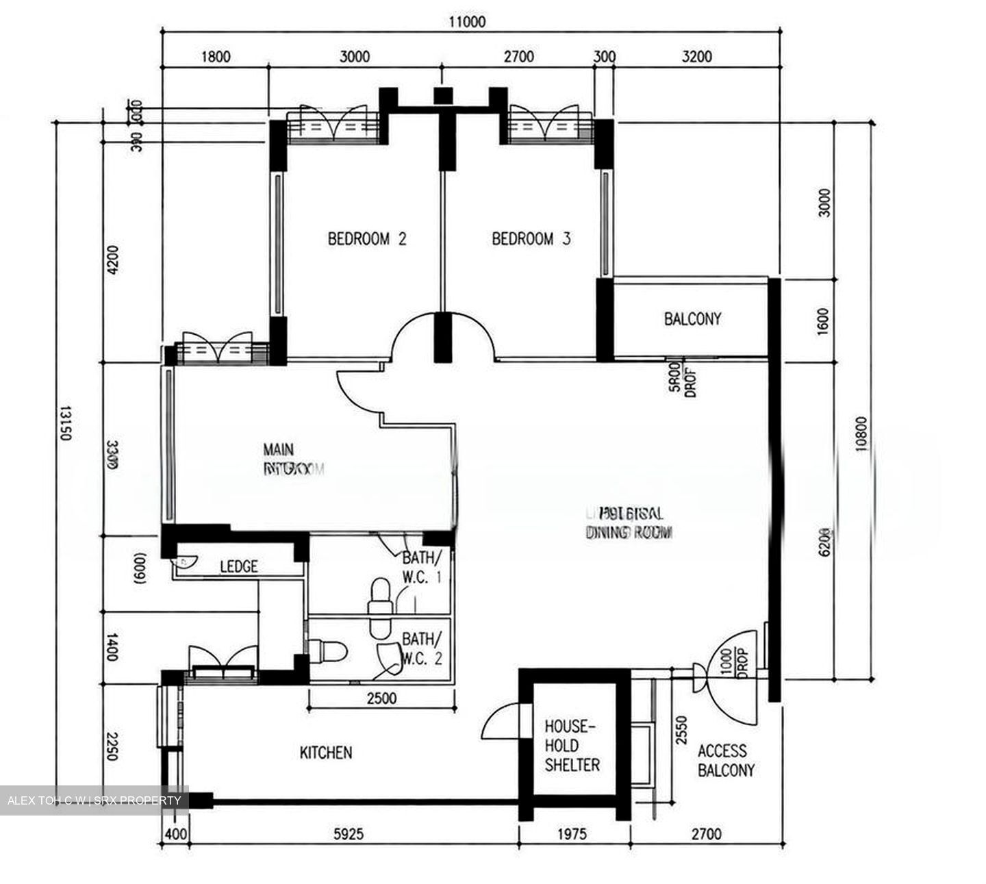 Blk 308B Anchorvale Place (Sengkang), HDB 5 Rooms #553777881